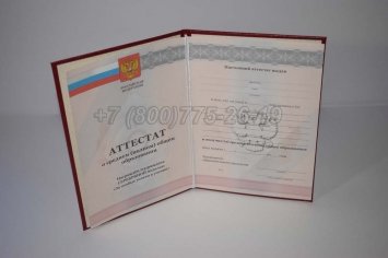 Аттестат За 11 Класс 2011г Серебро в Калуге