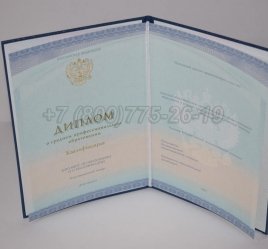 Диплом Колледжа 2022г СпецБланк в Калуге