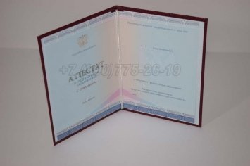 Аттестат За 11 Класс 2018г Золото СпецБланк в Калуге