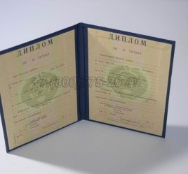 Диплом о Высшем Образовании Украинской ССР в Калуге